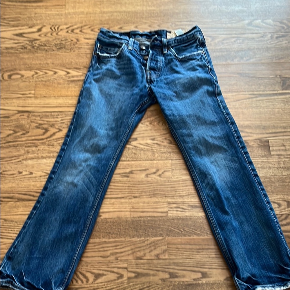 Hollister Mens slim boot cut jeans size 28x30